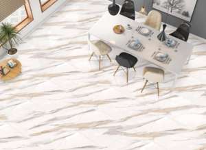 Carreaux de porcelaine brillants de qualité supérieure, aspect pierre contemporaine, 800x1600, 1200x1800, 750x1500 mm, carreaux de luxe pour murs intérieurs - Product Image 6