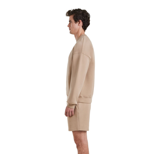 Nouvel ensemble décontracté homme 2026 : T-shirt col rond et short – Tenue d'été élégante, respirante et légère en molleton 100 % coton pour hommes - Product Image 4