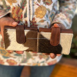 กระเป๋าคลัทช์หนังวัวแท้สำหรับผู้หญิงกระเป๋าคลัทช์หนังวัวแท้ขนาดเล็กดีไซน์ใหม่มีสไตล์แบบตะวันตกขายดี - Product Image 3