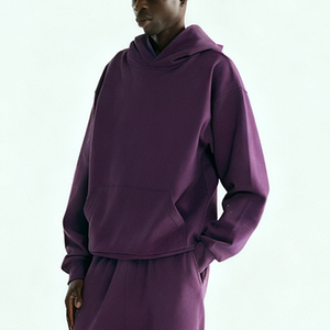 Sweats à capuche streetwear de qualité en coton avec impression en relief, pour hommes, motif araignée en strass, épais, vêtements d'hiver, articles en stock pour fabricants - Product Image 4