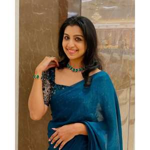 Saree de soirée pour femmes de créateur avec séquence de travail Ensemble élégant - Product Image 6