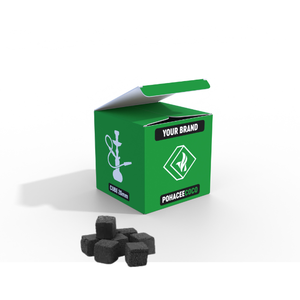 100% Natural <b>Coconut</b> <b>Shell</b> Charcoal Briquette Shisha Charcoal Premium Quality Low Ash Wholesale OEM Private Label - Product Image 1