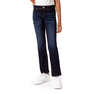 Jean en denim délavé pour filles, modèle 2026, dernière tendance, qualité supérieure, coupe ample/ajustée, élégant, décontracté, respirant - Product Image 3