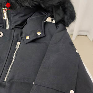 Vestes d'hiver matelassées imperméables et respirantes à capuche de haute qualité personnalisées pour hommes, prix de gros, fourniture d'usine - Product Image 2