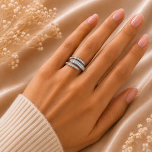 Anillo de Diamante Cultivado en Laboratorio con Corte Redondo, Plata 925, Oro de 9kt, 14kt, 18kt, Anillos de Diamantes para Mujer, Anillo de Compromiso - Product Image 2