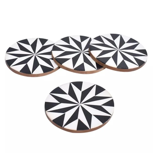 Juego de Posavasos de Resina Ecológica de 5 mm de Grosor, Diseño Moderno, Forma Rectangular, para Cocina y Comedor, de Fabricante Indio - Product Image 4