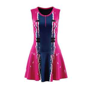Vestido de Tenis Sublimado Personalizado para Mujer con Bolsillo para Pelotas, Ropa Deportiva Corta Transpirable, Fabricante Mayorista OEM - Product Image 6