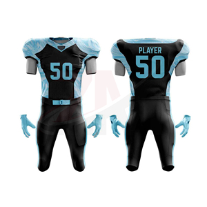 Uniformes de Fútbol Americano para Equipos, en Grandes Cantidades, con Mangas Cortas, Hechos en Pakistán, Precio Razonable - Product Image 2