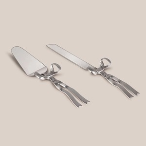 Professional Cake Cutting Set Metal Dessert Service <b>Tools</b> for Restaurants Hotels and Bakeries - Product Image 6