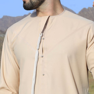 <b>Thobe</b> OEM Factory Custom Islamic Clothing with Modern Tailoring Polyester Anti-static for Global Brands & Export - Product Image 1