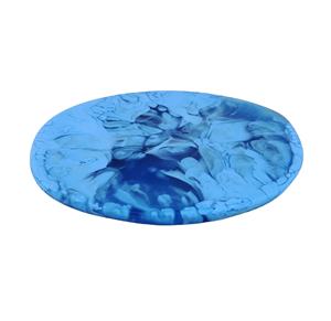 Bol de service en résine polie artisanale, écologique, passe au lave-vaisselle, personnalisable, design moderne européen pour la maison et les fêtes - Product Image 1