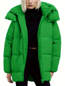 Manteau long matelassé réversible pour homme, modèle Solid Trader Elite, choix des clients, vêtement d'extérieur robuste, fermeture éclair fluide, isolé, poids lourd - Product Image 2