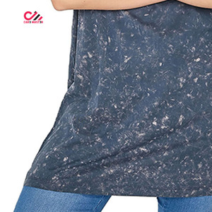 Hot Sale Summer Fashion Trendy Women's T-<b>shirts</b> Color <b>Tie</b> <b>Dye</b> Long T-<b>Shirt</b> Best Quality Women T-<b>shirts</b> - Product Image 5
