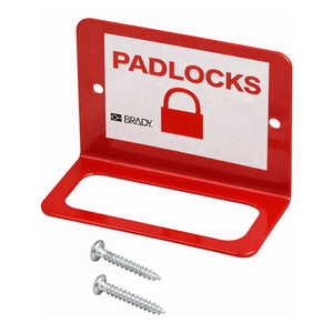 Estación de Candados de Plástico para Montaje en Pared Brady para Sitios de Trabajo con Sistema de Bloqueo/Etiquetado (Lockout/Tagout) - Product Image 3