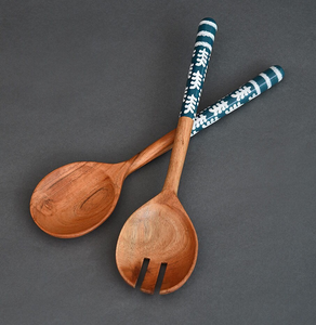Custom Natural Eco-friendly Disposable Wooden Server Spoon Elegant Handle Print Design Excellent Quality For <b>Table</b> Use - Product Image 5