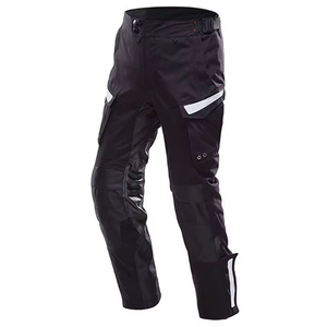 Combinaison de moto unisexe à manches longues, coupe-vent, en Cordura et polyester, grande taille, imprimée, respirante, séchage rapide, toutes saisons, noire - Product Image 3