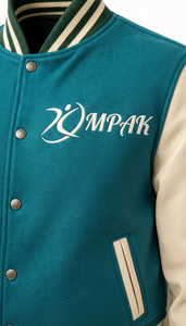 Veste universitaire professionnelle de style américain avec doublure matelassée, à capuche, écologique, pour l'hiver, avec logo frontal - Product Image 5