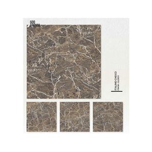 Carreaux de sol en porcelaine PGVT au design moderne 600x600mm, antibactériens, effet brique réfractaire, pour villa, centre commercial, salon, appartement, approvisionnement direct usine - Product Image 5