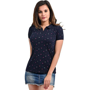 Chemise décontractée pour femme, couleur unie, logo personnalisé, respirante, pour l'été, usage quotidien, manches courtes, teinte unie, mélange polyester/coton - Product Image 2