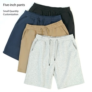 Shorts Bermuda Décontractés pour Hommes en Toile Lourde 240G, Impression Sérigraphique Personnalisée avec Logo OEM, Prix Usine Chine Bangladesh, Livraison Rapide - Product Image 1