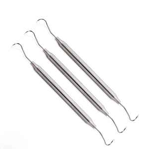 Kit de Periotomes Dentaires en Acier Inoxydable Légers à Lames Fines, Détartreurs Atraumatiques pour Extraction Dentaire, Chirurgie Parodontale Manuelle - Product Image 2