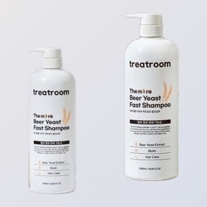 Traitements de repousse des cheveux coréens, 2 pièces, Treatroom The More Brewer's Yeast Hair Loss Care Shampoo 1030ml - Product Image 3