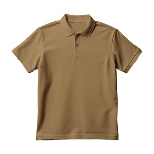 Polo de Manga Corta Azul Marino para Hombre, Corte Regular, Color Sólido, Informal, Tejido de Punto, 100% Poliéster, Secado Rápido - Product Image 5