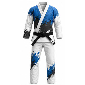 Uniforme de Jiu-Jitsu Brasileño con Logotipo Personalizado, Cómodo, 100% Algodón, Ropa Deportiva Unisex de Alta Calidad, Etiquetas Personalizables - Product Image 5