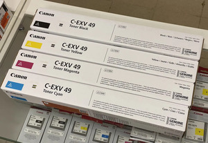 Ensemble de cartouches de toner CMYK C-EXV49 d'origine - Product Image 5