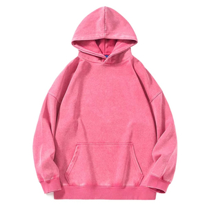 Cómodas sudaderas con capucha para mujer, antibacterianas, de alta demanda, con lavado ácido, antipilling, de secado rápido, últimas novedades en sudaderas con capucha para mujer con lavado ácido. - Product Image 6