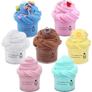 Paquete de 7 kits de slime suave para fiestas de niños, kits de slime de mantequilla para pasteles - Product Image 1