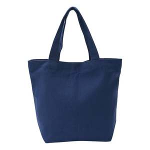 Eco-Friendly Canvas Cotton Tote <b>Bag</b> Customized Logo Handle Beach Shopping <b>Bag</b> with Zipper Recyclable and Durable-Wholesale - Product Image 2