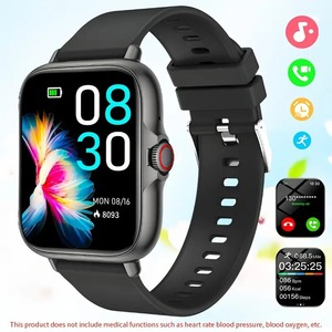 นาฬิกาอัจฉริยะ ODM/OEM โลโก้ตามสั่ง สายซิลิโคนสีชมพู หน้าจอ AMOLED ทรงสี่เหลี่ยม ควบคุมเพลงได้ ใช้ได้ทั้งชายและหญิง ขนาด 41-43 มม. - Product Image 4