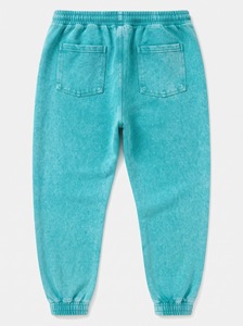 Pantalon de jogging en molleton épais délavé à l'acide, style vintage, confortable, décontracté, pour l'entraînement, la détente et le quotidien - Product Image 2