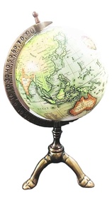 CALVIN ARTESANÍA 'Hecho a mano antiguo latón náutico globo terráqueo - Product Image 2