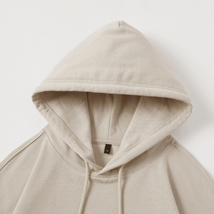 Sweat-shirts d'hiver en polaire personnalisés, brodés, imprimés numériquement, perlés, épais, 100% coton, coupe classique, avec cordon de serrage et poche, haute qualité - Product Image 5