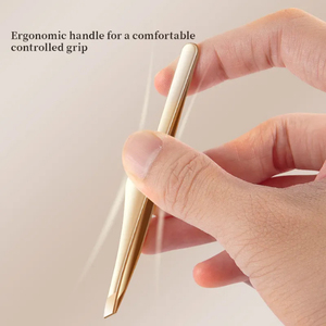 eyebrow tweezer set slant <b>pointed</b> precision <b>tools</b> eyebrow tweezers set professional eyebrow tweezers eyebrow tweezer set - Product Image 5