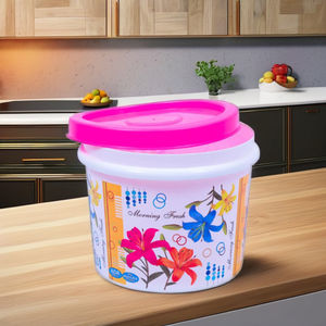 Ensemble de contenants de conservation des aliments en plastique de haute qualité pour la maison, avec couvercle, empilables, pour la cuisine et le réfrigérateur - Product Image 4