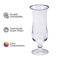 [Holar] Verre à vin en plastique en forme de tulipe fabriqué à Taïwan pour les fêtes d'été, les apéritifs, les anniversaires, les mariages et les événements