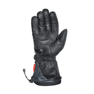 Gants de cyclisme en cuir à doigts entiers, imperméables, isolés thermiquement, antidérapants, avec sangle de poignet réglable, pour hommes, pour la conduite hivernale - Product Image 6