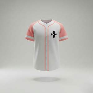 Camisetas de Béisbol 100% Poliéster, Impresión Técnica, Transpirables, de Secado Rápido, para Adultos, Cuello en V, Impresión Digital de Alta Calidad - Product Image 2