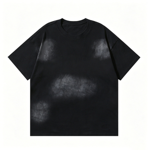 Y2K Aesthetic Men's Oversized <b>T</b>-<b>Shirt</b> 100% Premium Cotton Bold Letter Graphic Acid Wash Streetwear Vibe Multiple sizes available - Product Image 4