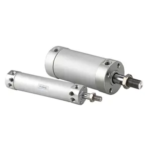 CG1BN Standard Type Double Acting Piston Round Pneumatic Cylinder Aluminum Alloy Cylinder Bore 20mm 25mm 32mm 40mm 50mm 63mm