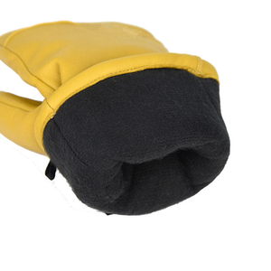 Gants de ski en cuir AIFRAN imperméables et thermiques avec isolation 3M Thinsulate, gants de snowboard à doigts complets pour l'hiver, hommes et femmes, logo personnalisé, vente en gros - Product Image 6