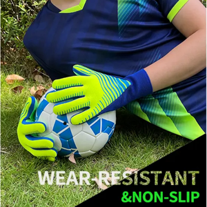 Football Goalkeeper <b>Gloves</b> Full Finger PU Material Non-Slip Breathable Waterproof Finger Protection Unisex Sports <b>Glove</b> - Product Image 2