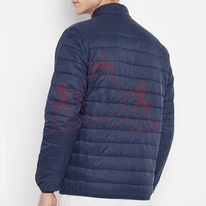 <b>Top</b> Quality Puffer Jacket Cold Weather Outerwear Quilted Body Elastic Cuff Full Zip Practical Wear For <b>Men</b> - Product Image 6