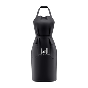 Women's Custom Waterproof Waist <b>Apron</b> Custom Logo Factory Made Wholesale Kitchen Salon Wash Artist <b>Apron</b> Plastic Shoulder - Product Image 4