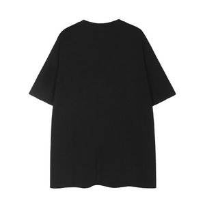 T-shirt en coton épais surdimensionné pour homme, style streetwear délavé, avec broderie et patchs effet vieilli, personnalisable, prix fabricant - Product Image 5