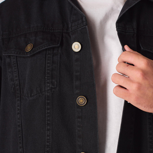 Men's Classic Denim <b>Jacket</b> Button Front Casual Look Premium Cotton Blend <b>Lightweight</b> Outerwear Custom Logo Cheap Winter <b>Jacket</b> - Product Image 4