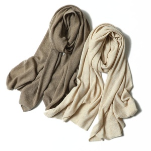 Bufandas Ligeras y Transpirables de Cachemira, Color Sólido, Largas, para Uso Diario de Mujeres, para Todas las Temporadas - Product Image 1